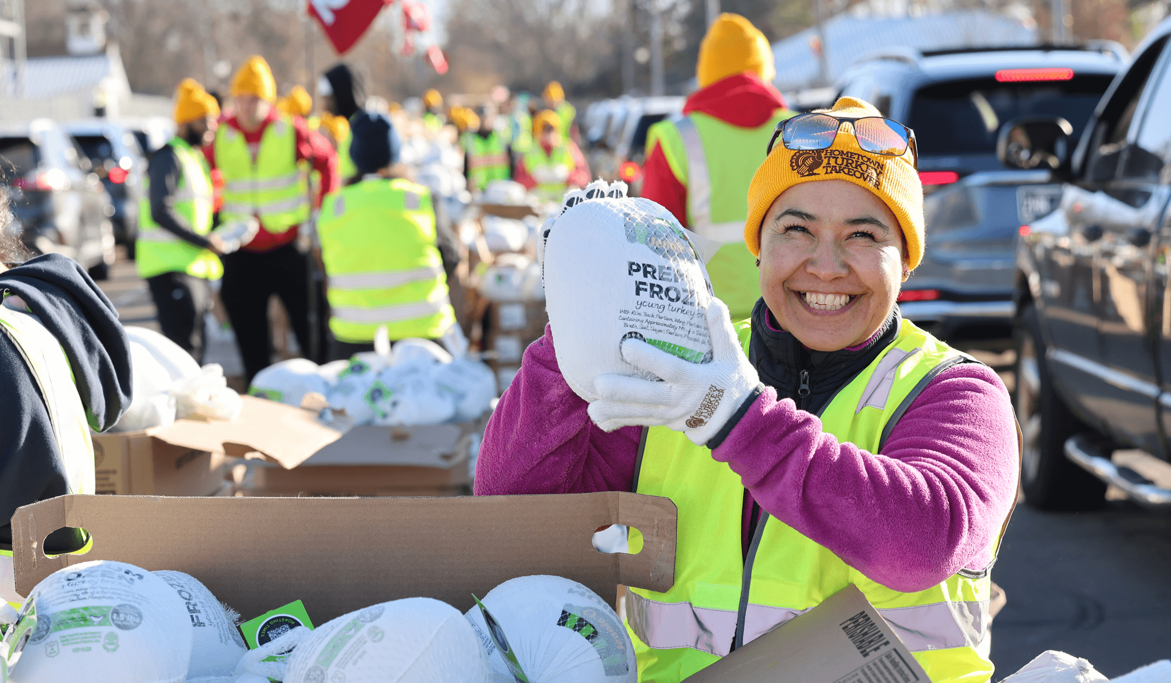 Volunteer at Hometown Turkey Takeover