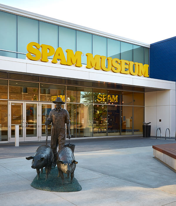 SPAM Museum outdoors