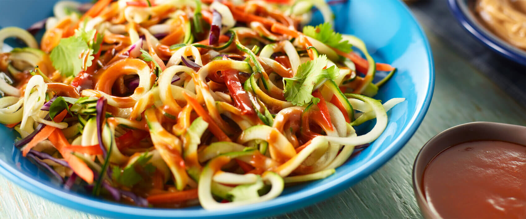 Zucchini Noodle Salad with Peanut Sauce - Hormel Foods