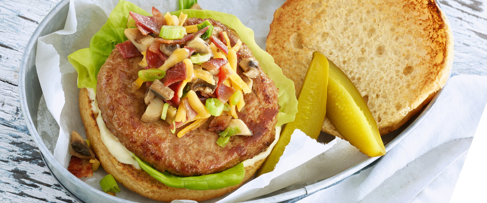 Loaded Turkey Burger - Hormel Foods