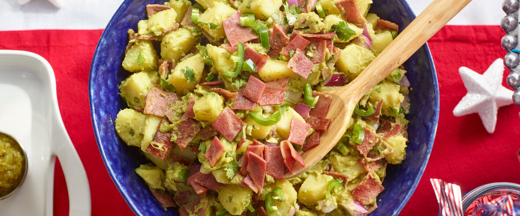 Turkey Bacon & Guac Picnic Potato Salad - Hormel Foods
