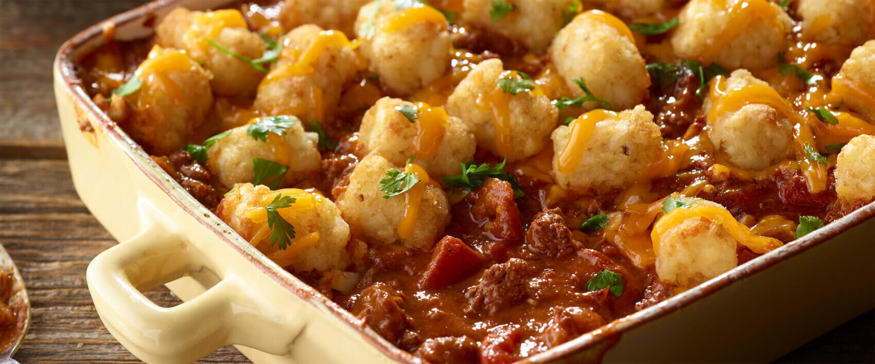 Chili Potato Puffs Casserole - Hormel Foods