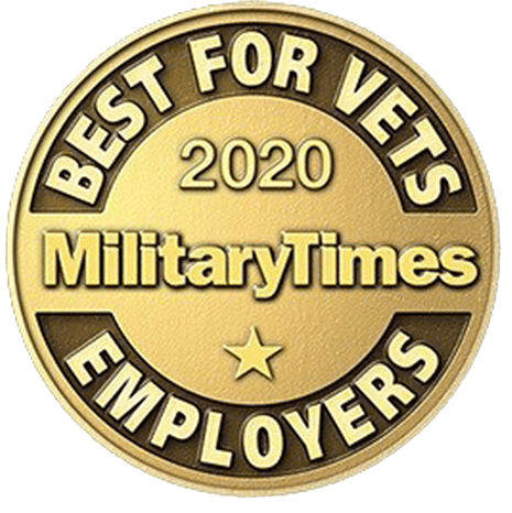 Military Times Best for Vets 2020 logo