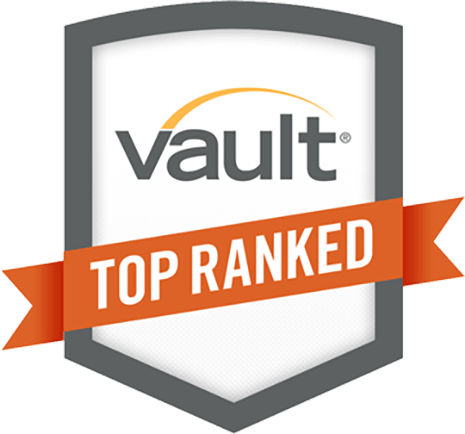 Vault Top Ranked Internships logo