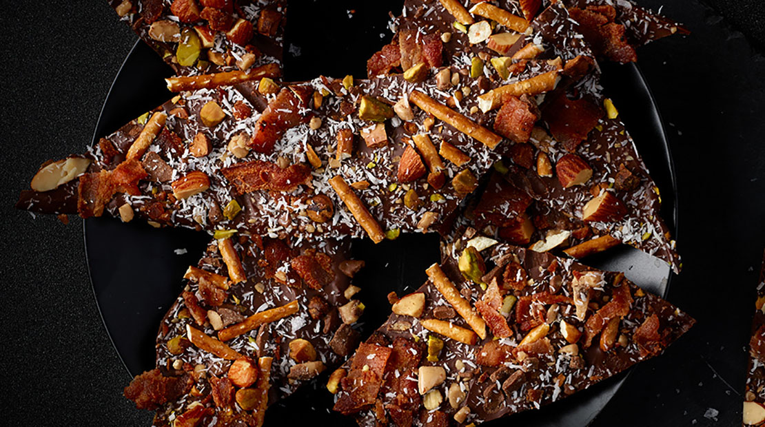 Bacon crunch toffee bark