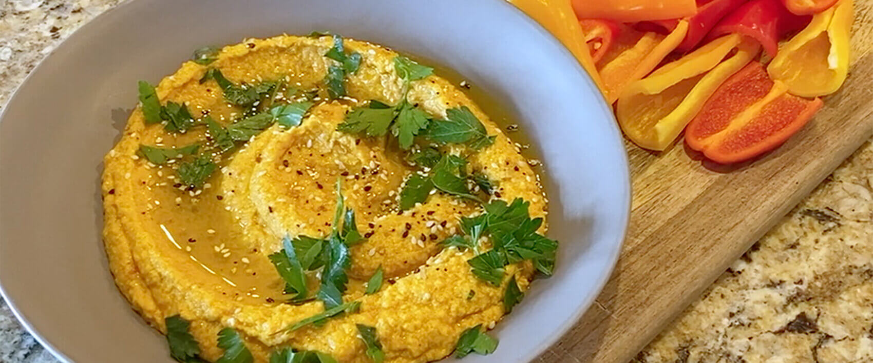 Roasted-Carrot Hummus - Hormel Foods