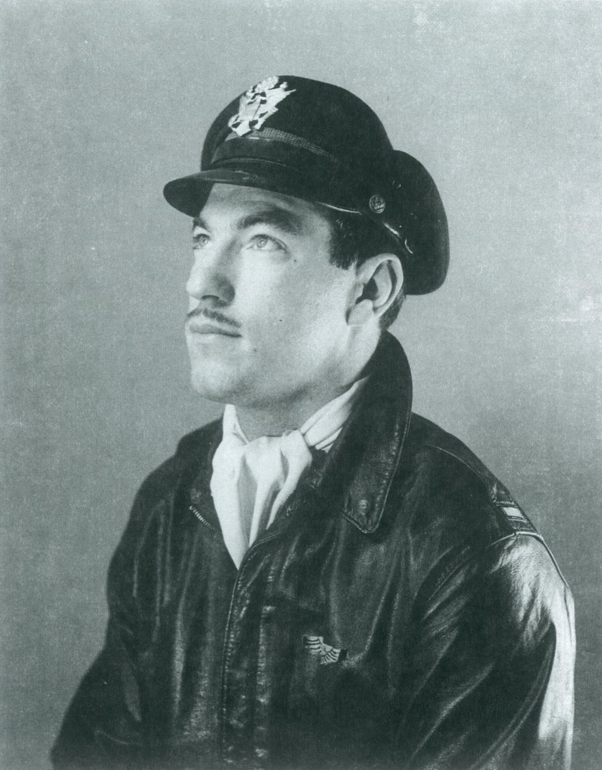 Chuck Baker in uniform