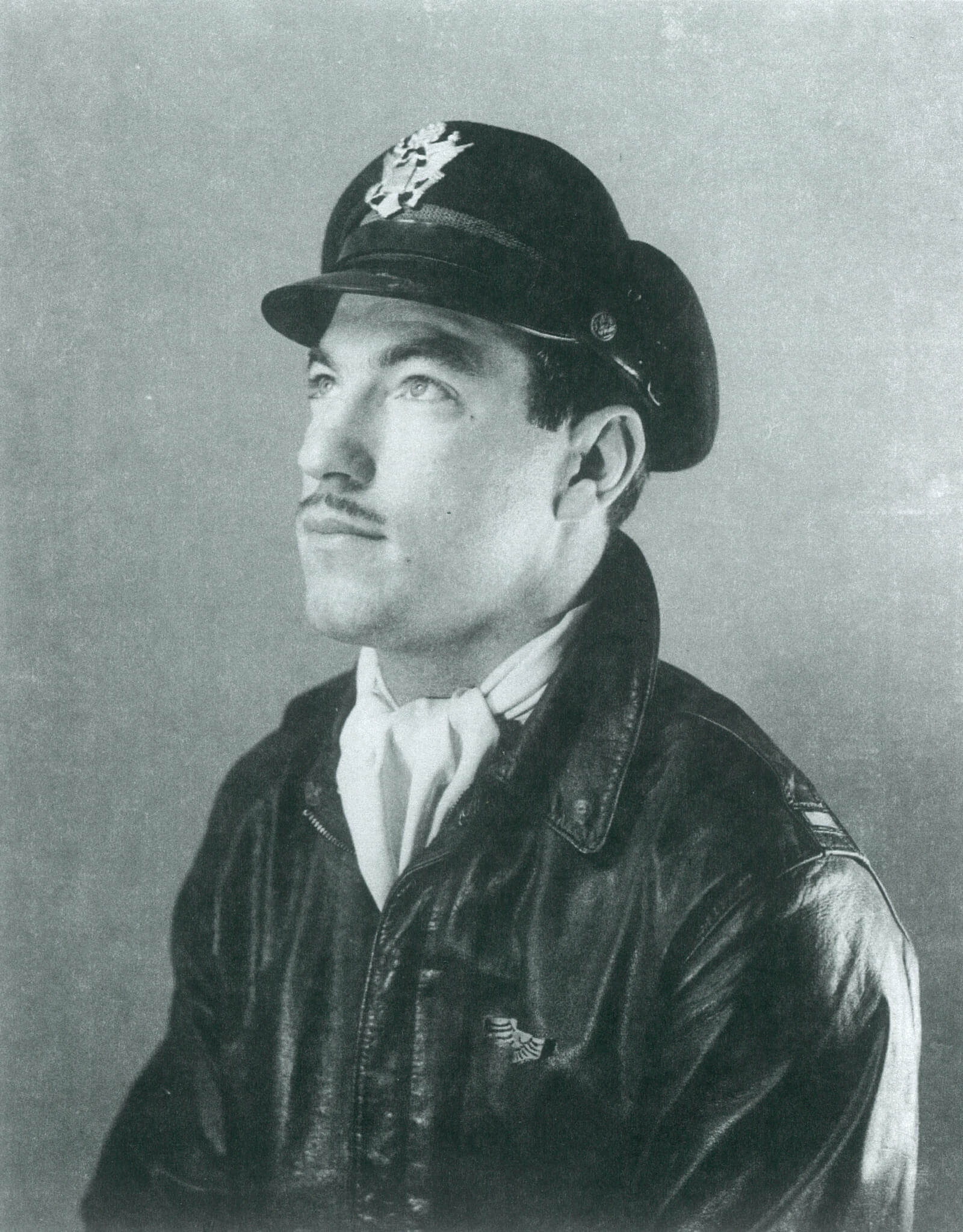 Chuck Baker in uniform