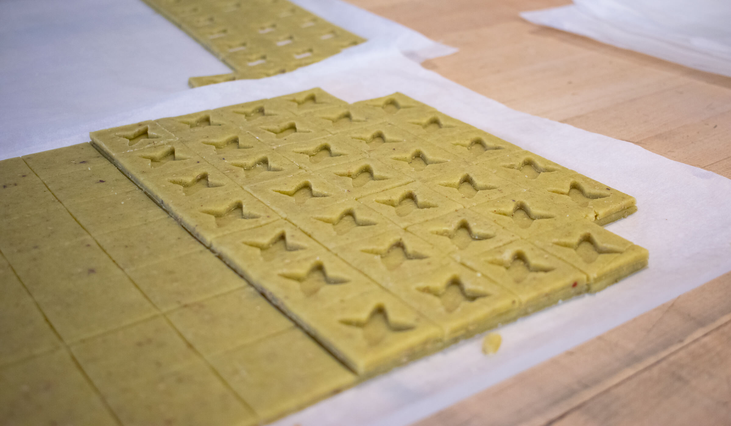 Cookies being made at La Boite in New York City