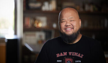Headshot of Cooking and Culture profiled chef Yia Vang