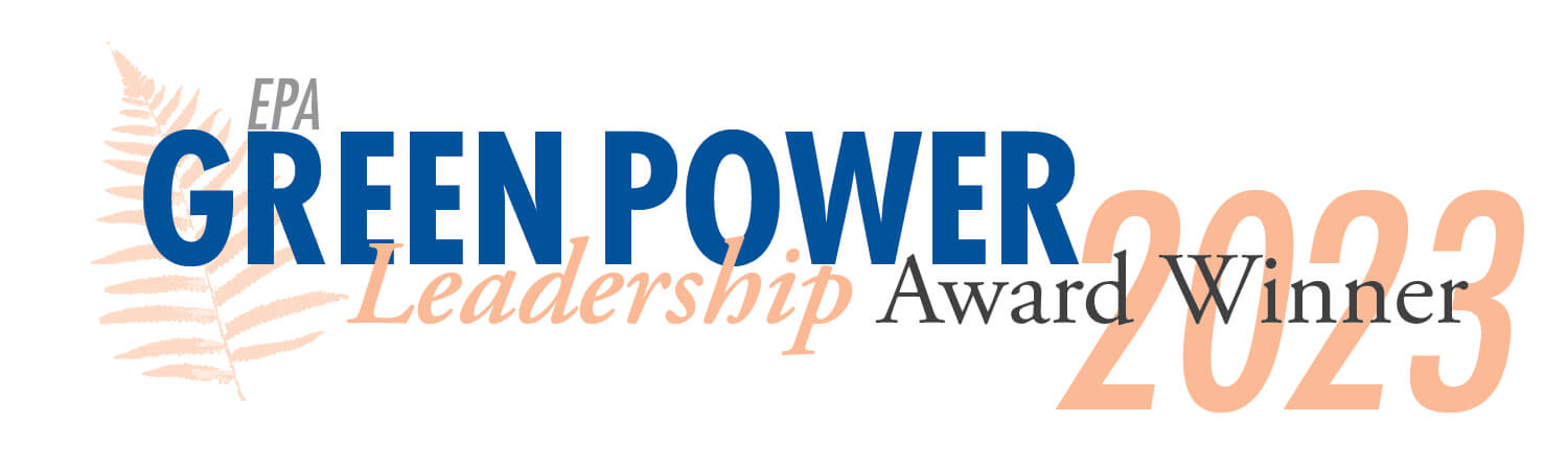 The EPA Green Power Leadership Award logo