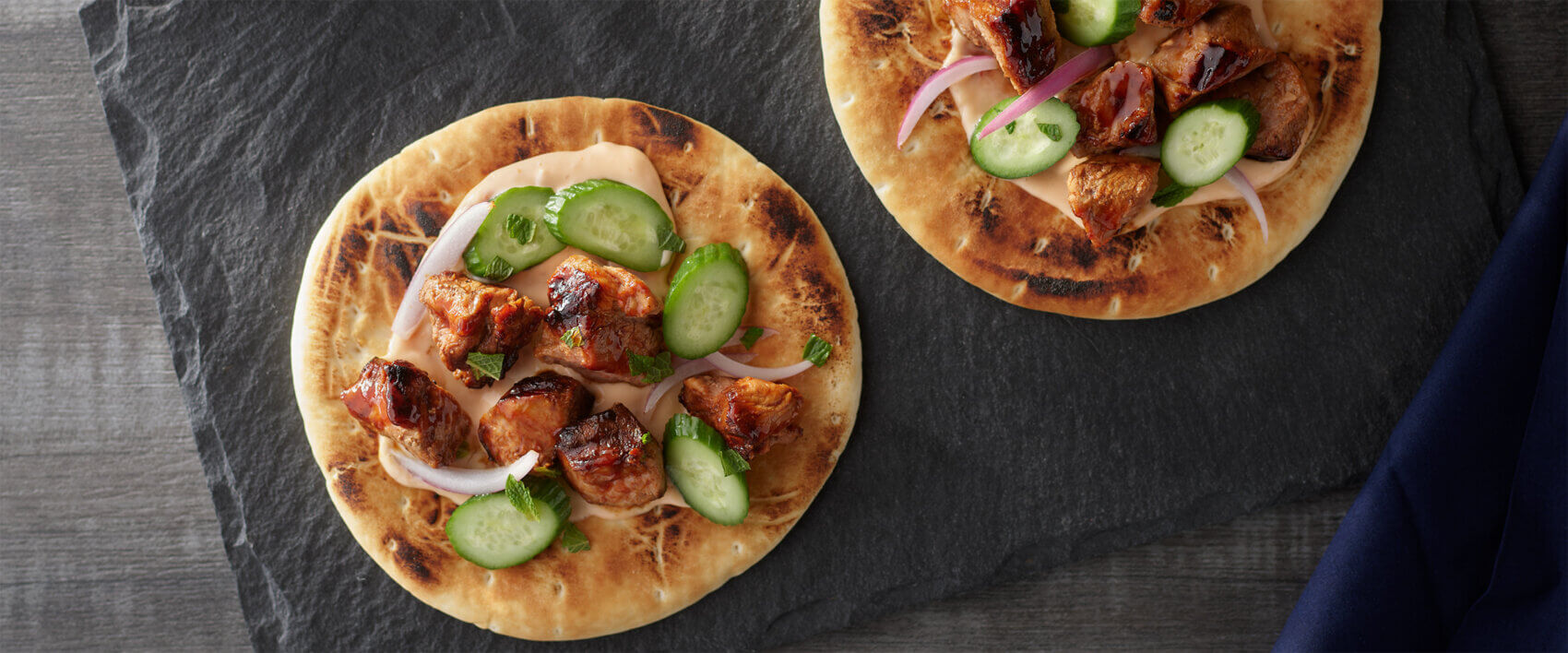 Grilled Pork Pita Skewers - Hormel Foods