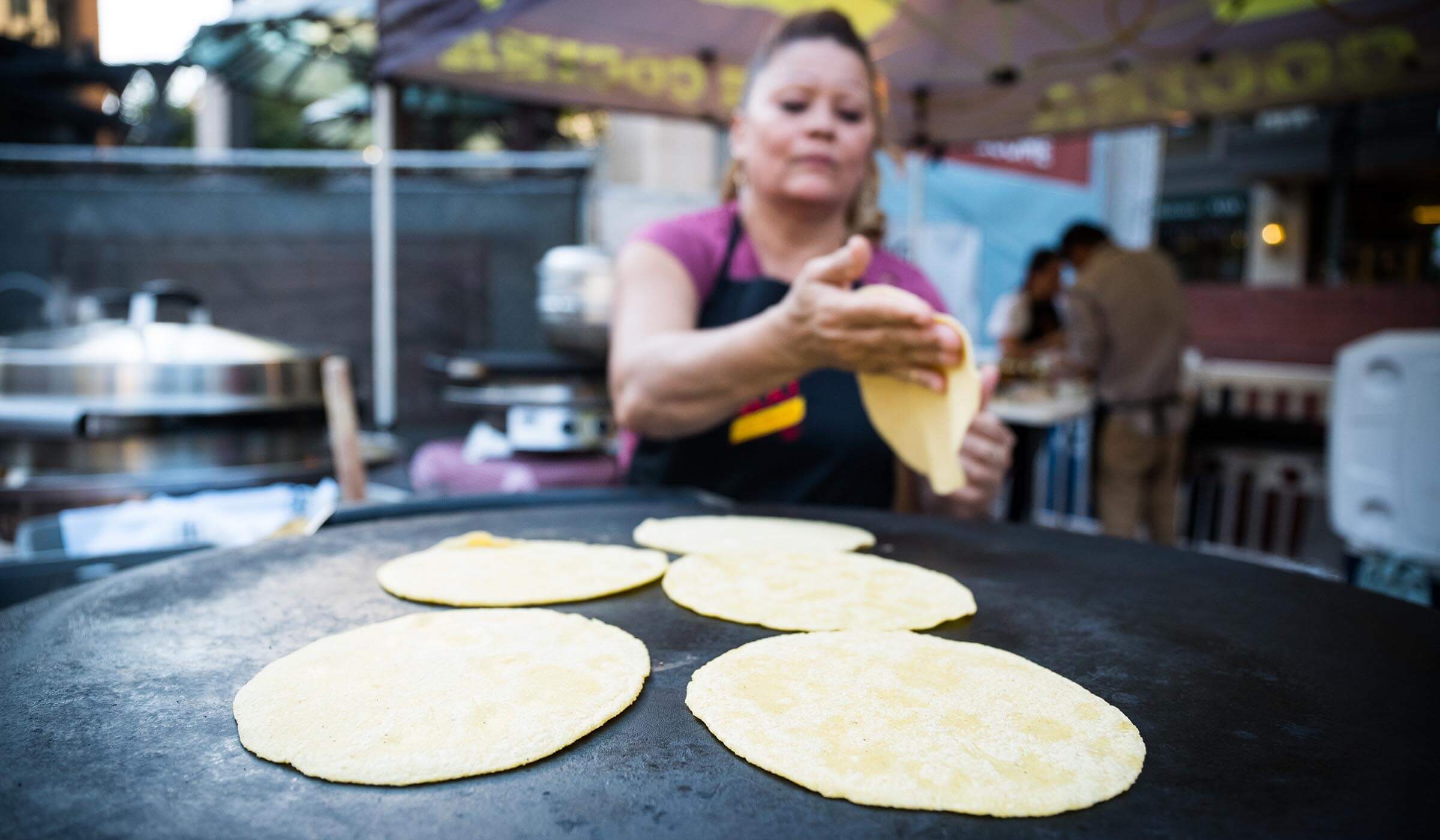 tortilla making