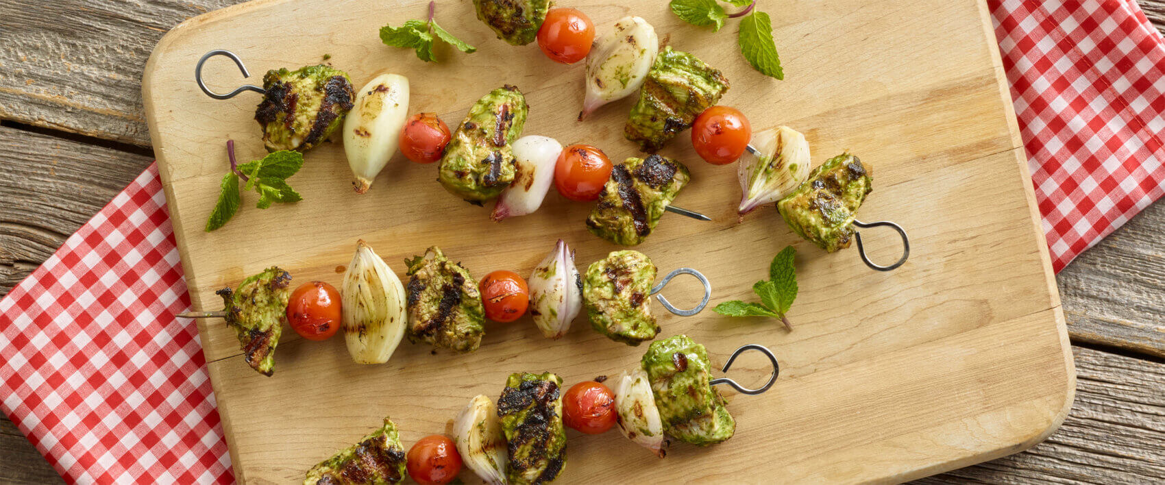 Mediterranean-Inspired Turkey Kabobs - Hormel Foods