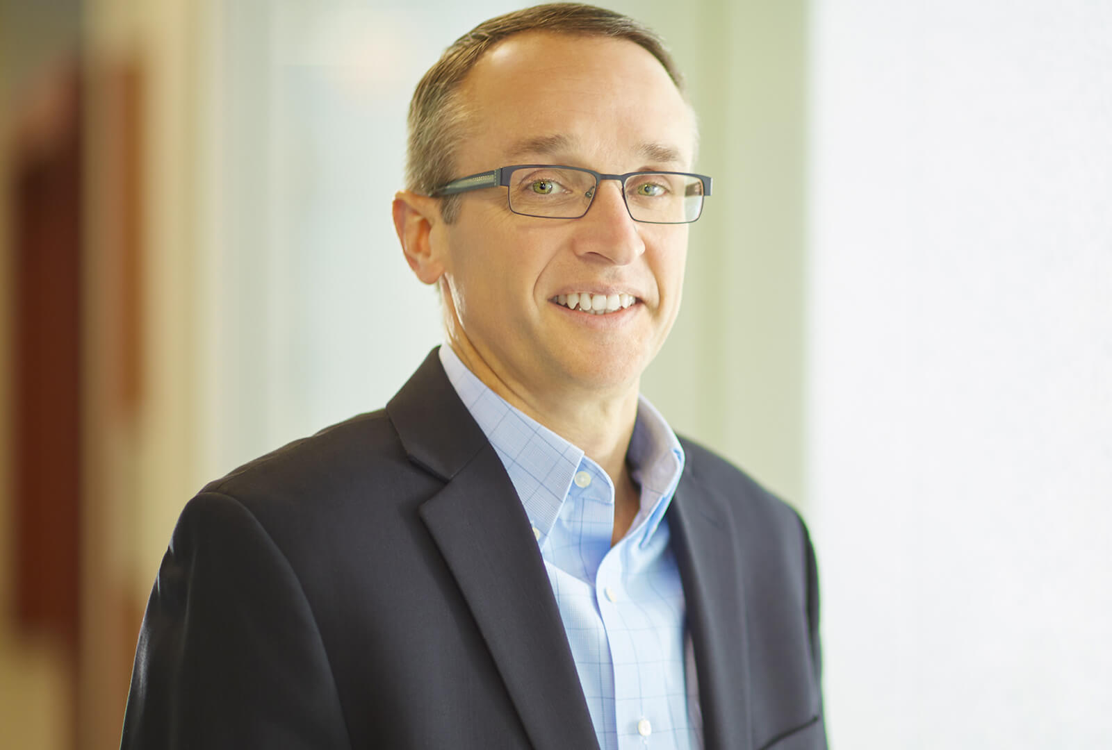 Headshot of Kevin Myers, senior vice president of research and development and quality control at hormel foods