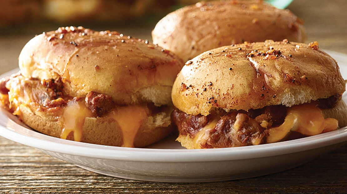 Chili Sloppy Joe Sliders
