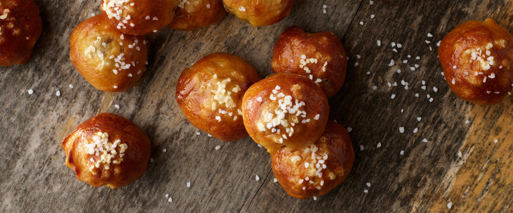 Nut Butter Stuffed Soft Pretzel Bites - Hormel Foods