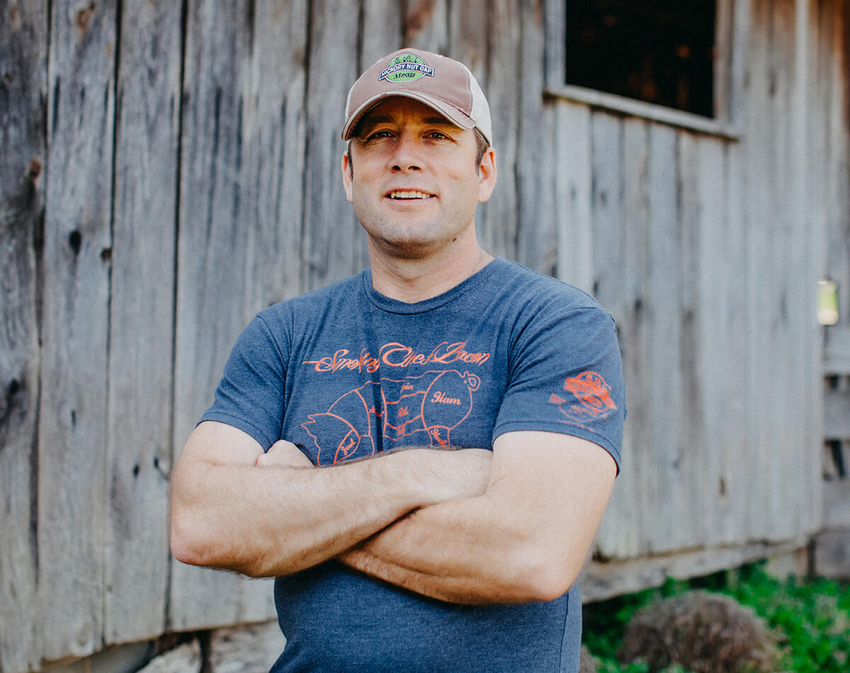 Regenerative farmer Jamie Ager