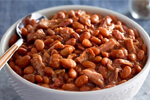 A big bowl of southern style pinto beans