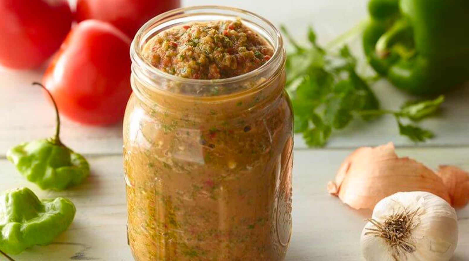 A jar of tasty Puerto Rican Sofrito