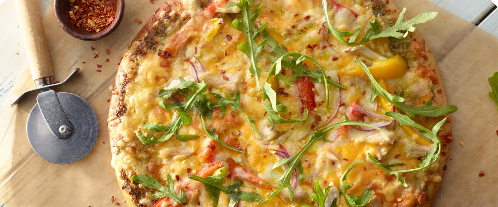 Turkey Pesto Vegetable Pizza - Hormel Foods